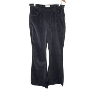 We The Free Curvy Karma Flare Cord Pants XL Black NWT Boho Corduroy Retro